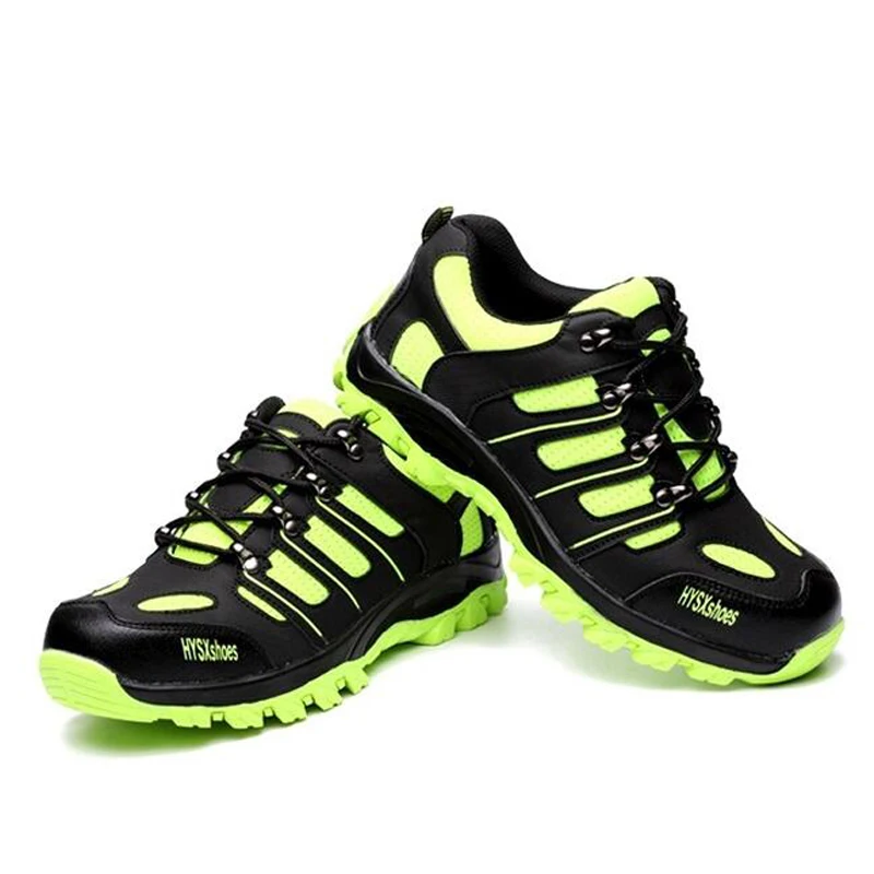 Safety Work Shoes Men Breathable Mesh Fashion Casual Labor Insurance Puncture Proof Boots Mens Steel Toe Shoe Footwear
