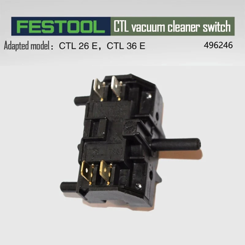 Set Spazzole Carbone Per Aspiratore Festool CT11E, CT22E, CT33E – Ricambio Motore 2 Pezzi