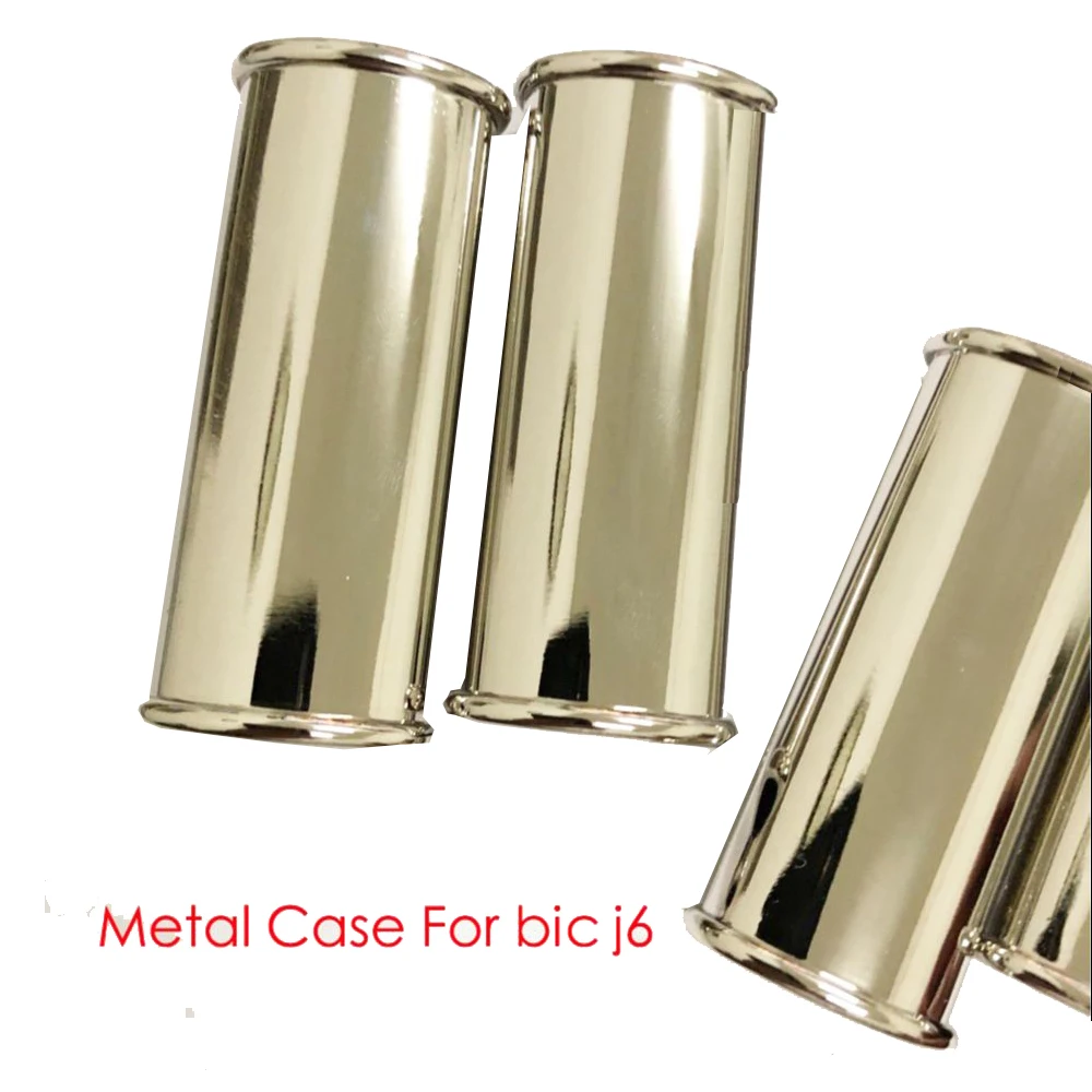 Zinc Alloy Handmad Covering Protective Case Holder Bic Lighter Cases