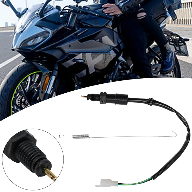 Interruttore Luce Freno Universale Per Moto E Scooter - Ricambio Destro Per Maniglia Freno - Foto 7