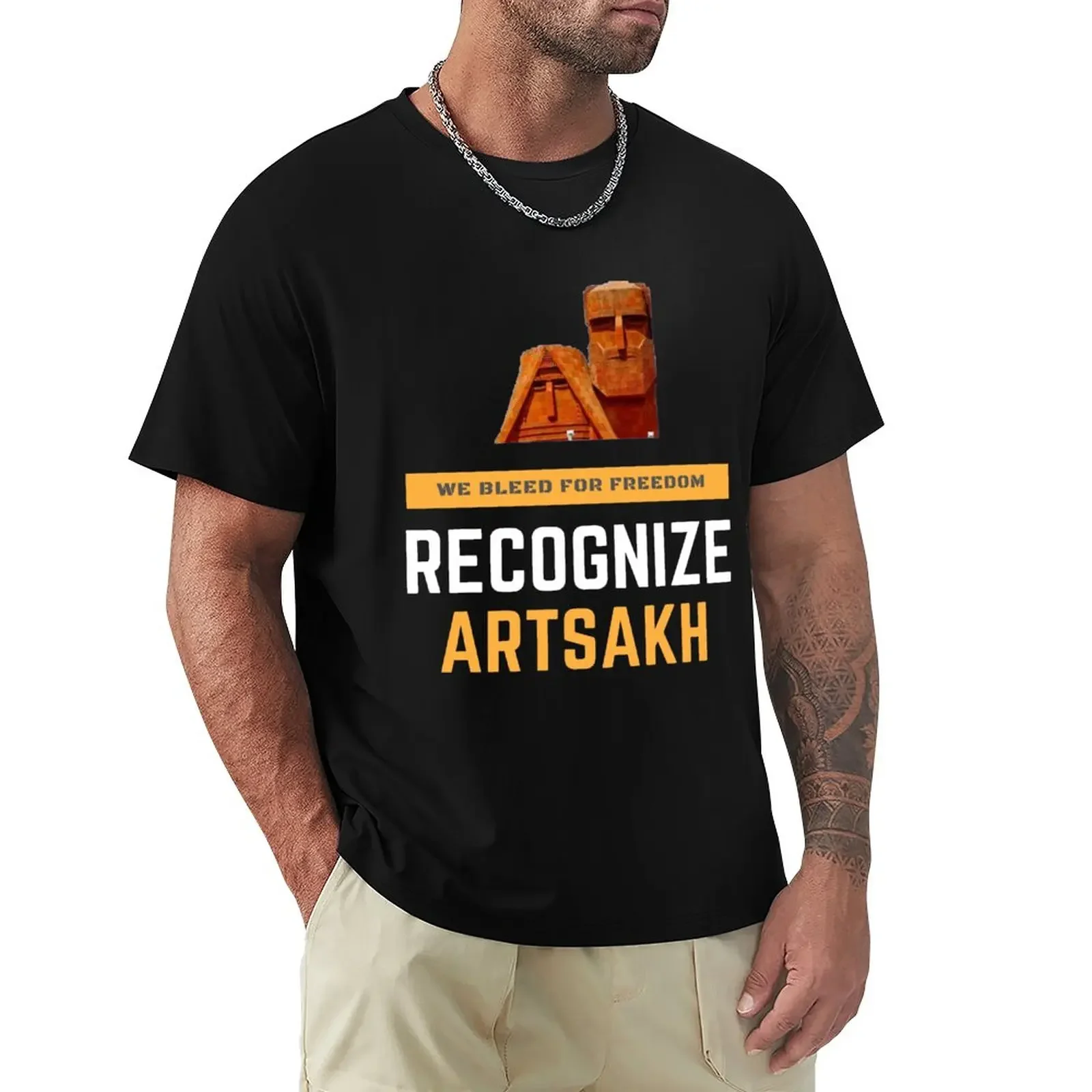 

Recognize Artsakh T-Shirt plus sizes boys whites vintage clothes Men's clothing