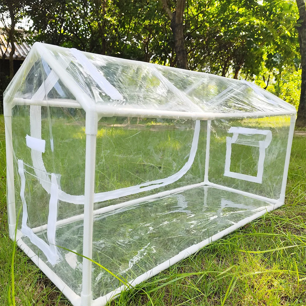 new best Indoor grow box with Windows seedling plant growing tent breeding tent Winter garden insulation bag winterization