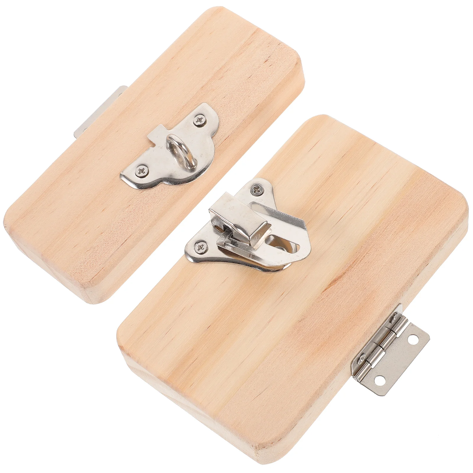 

Toddlers Busy Board Latch Sensory Board Part DIY Door Latch Handicraft Toy Accessory Motor Skill Sensory Toys For Children