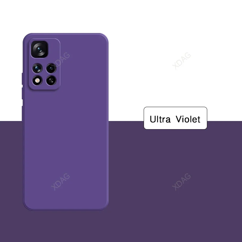 Premium Liquid Silicone Soft Back Cover - Luxury Coque Phone Case