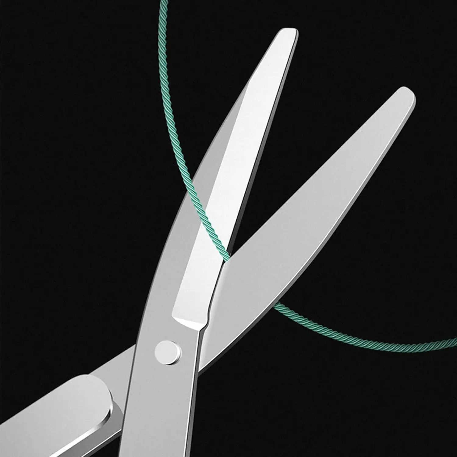 12Pcs Foldable silver scissors with stainless steel blades and a plastic handle. Ideal for school, office, home, and DIY crafts - 5