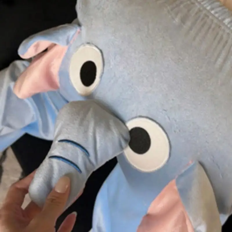 Pigiama Elefante In Flanella Per Uomo E Donna, Con Proboscide E Orecchie, Divertente E Caldo, Homewear Invernale - 3