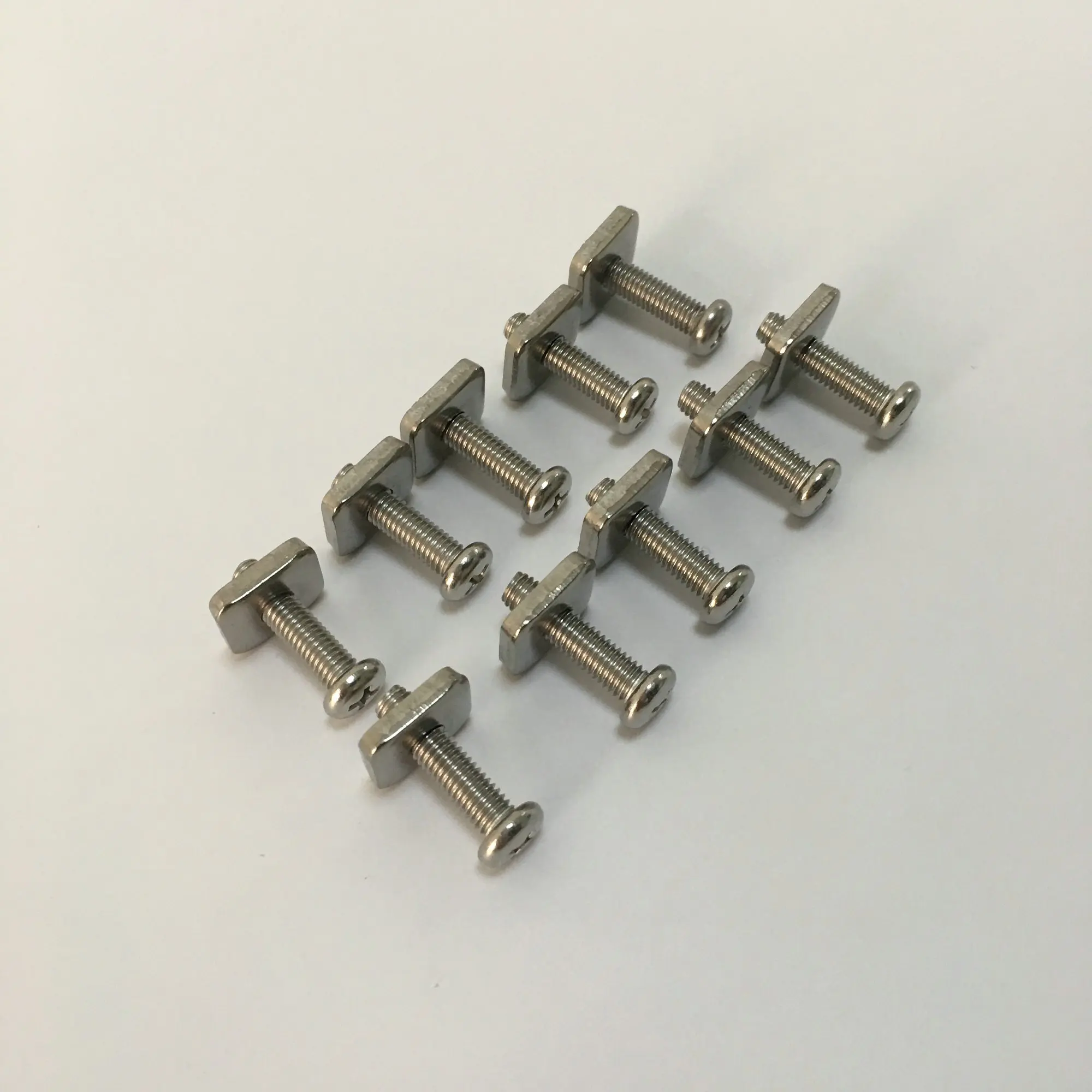 Surfing Longboard Fin Screw M5 Stainless Surf Fin Screws Plates Single Nails Surfing Replacing Screw 10PCS/Lot