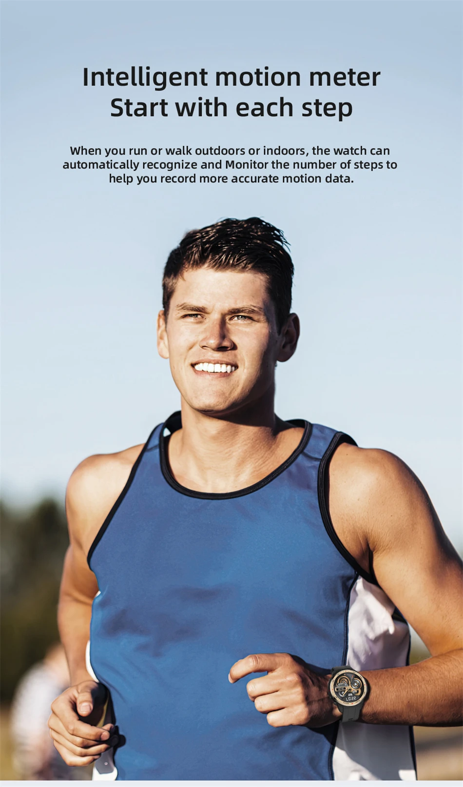 KALOSTE Smart Watch Man Bluetooth Call Blood Pressure Blood Oxygen Watch Local Music Recorder Smartwatch For Huawei Xiaomi +Box