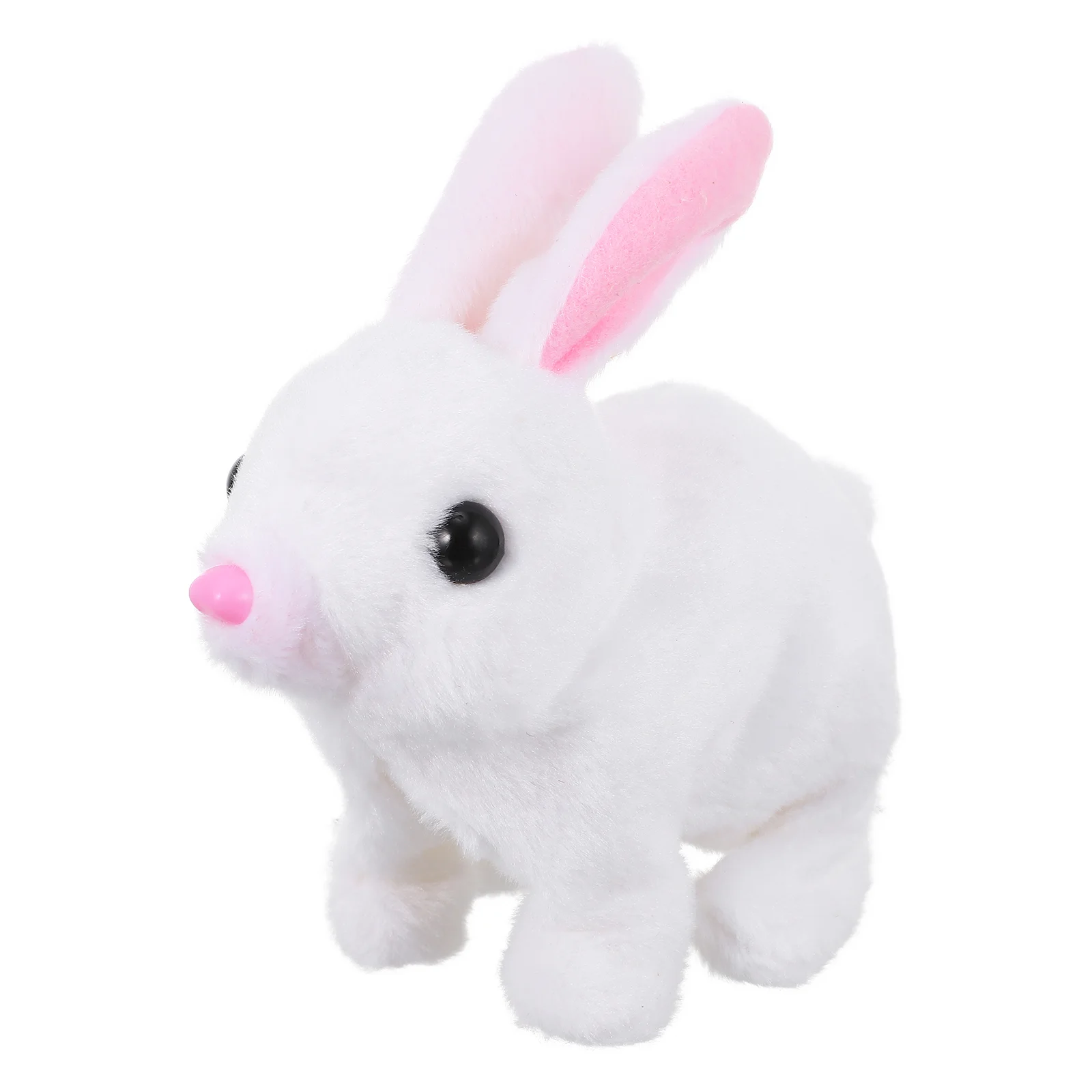 Simulation Rabbit Girls Bunny Toys Children Electric Bunny Electronic Component Gift Faux domino rally electronic train model colorful toy set girl boy children kids gift lbv