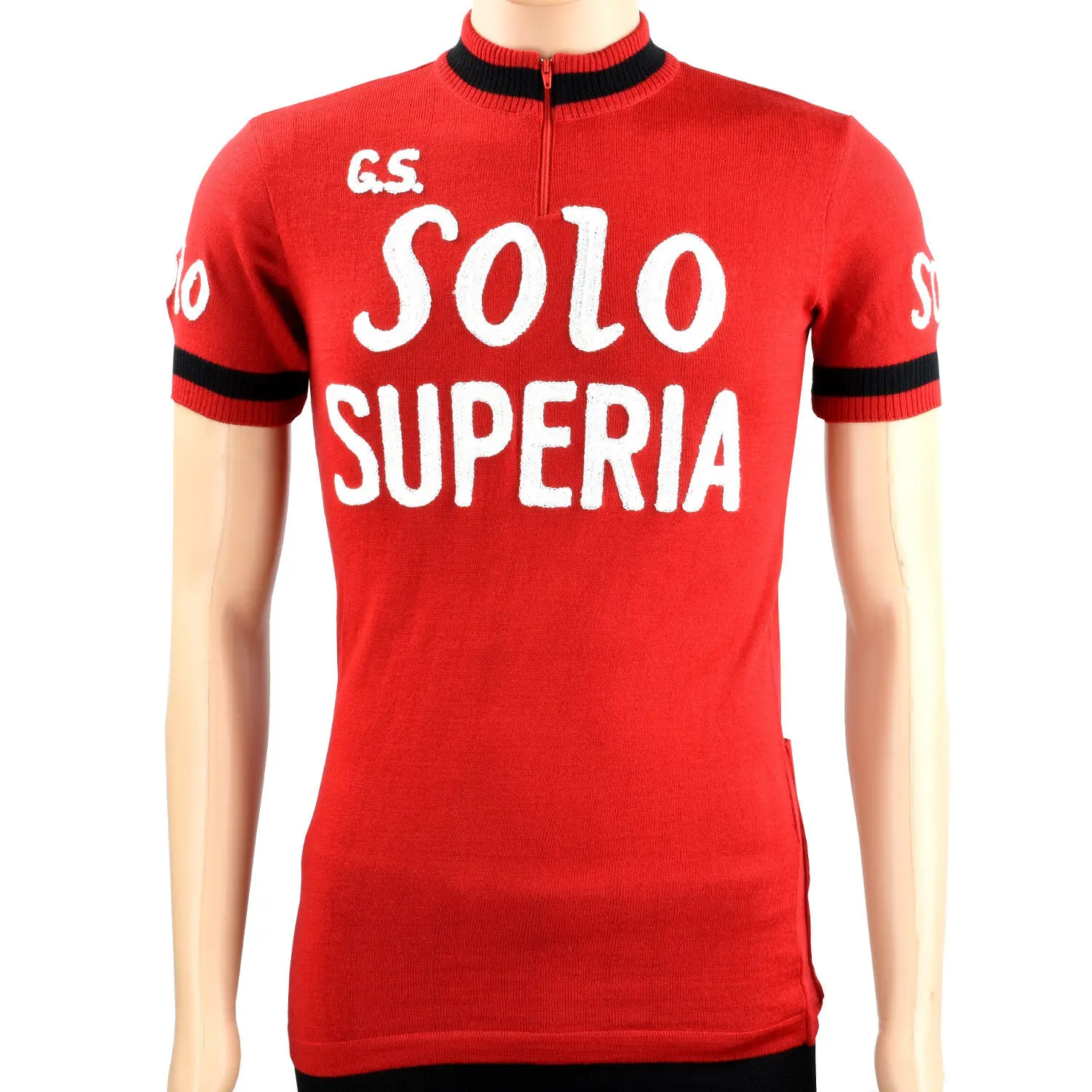 Трикотажная веломайка из мериносовой шерсти GS Solo Superia-VV Classics Retro