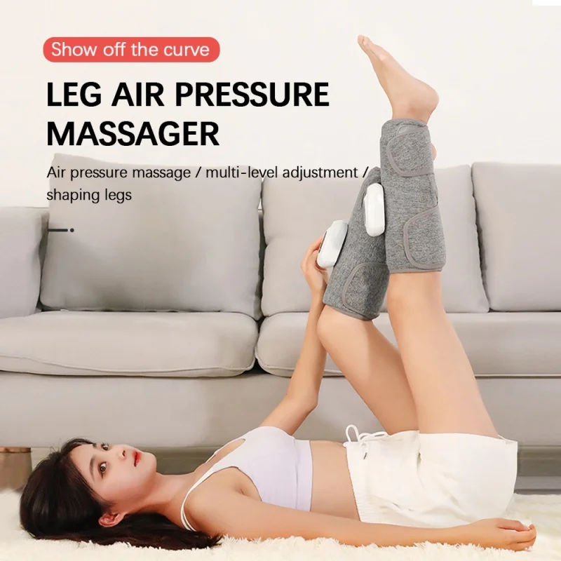 Home USB Charging Electric Leg Massage Device Air Pressure Calf Massager