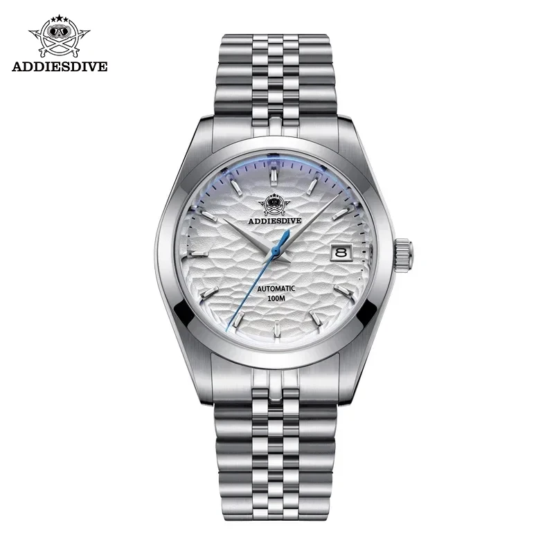 ADDIESDIVE Top Brand Automatic Mechanical Man Watch European American Business Leisure Wristwatch 100M Waterproof AD2118 Watches