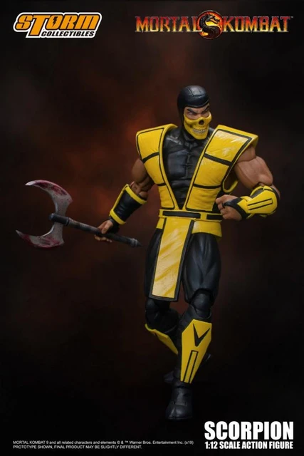  Mortal Kombat Scorpion 12 Figure : Toys & Games