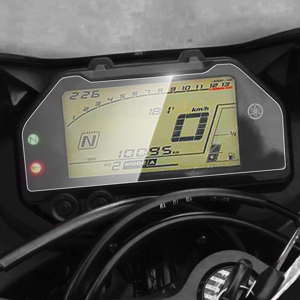 오토바이 클러스터 스크래치 방지 필름, 대시보드 스크린 보호대, 야마하 YZF R3 R25 MT-03 MT-25 MT03 MT25 2020 - 2022
