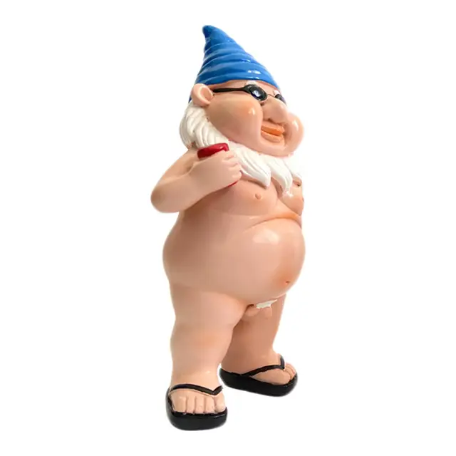 Gyanta Kerti Gnóm Dekorációs Szobor Dísz Ajándék - Image 2