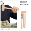 3 Sets Kids Digging Tools Wooden Hammer Brush Chisel Toddler Woody Toy Archaeological Excavation Kit Pretend Play Educational 3