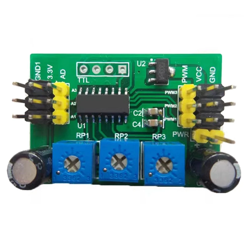 ABHS-Servo Controller Servo Control Board Servo Tester Pulse Width Adjustable Potentiometer Controlled