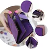 New Women's Wallet PU Leather Short Wallet Made of PU Leather Female Purses Card Holder Foldable Portable Lady Coin Purses 6
