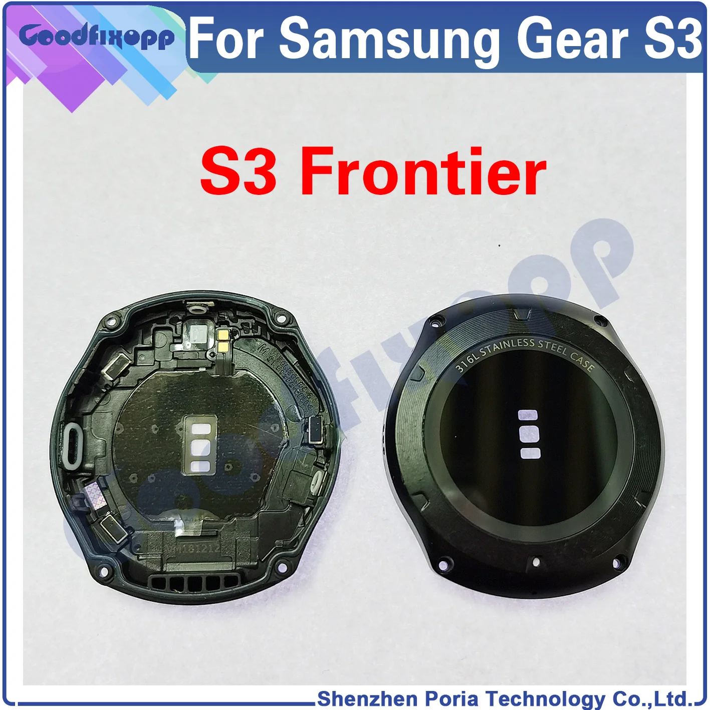 Cubierta trasera de batería para reloj, tapa trasera, puerta de