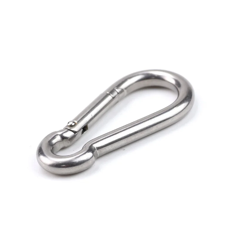 10x Rectangle Carabiner Clips Sturdy Multipurpose Metal Spring Buckle Hook  DIY Keychain Clips for Outdoor Dog Tags Bags Indoor - AliExpress