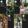Ultra Light Running Vest with Phone Pocket Water Bottle Holder Breathable Hydration Pack for Outdoor Cycling Hiking Trail 5