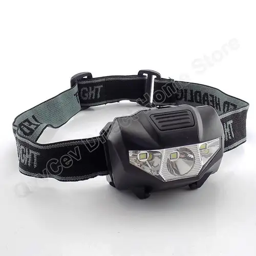 캠핑용 미니 LED 헤드라이트, AAA 배터리, 헤드 라이트, 토치 램프, 낚시, 소형, 밝은 고출력 랜턴 램프 6