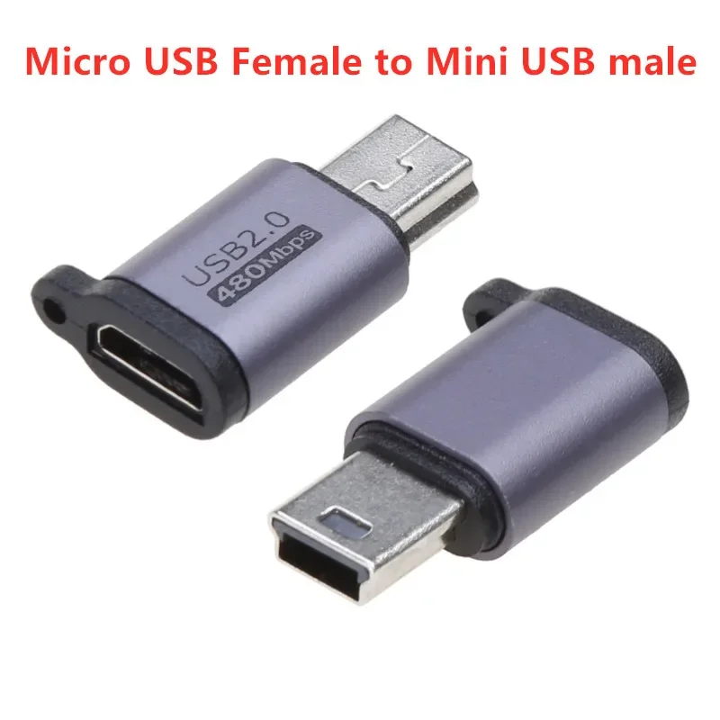 Universal Multi-Port Adapter: Type C, Micro USB, Mini USB Connectors