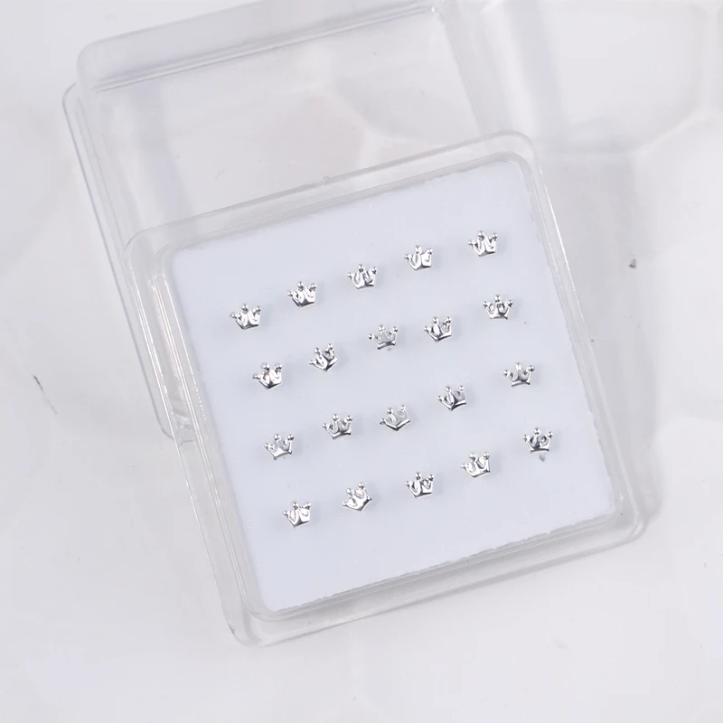 

Karnoz Nose Ring Nose Body Piercing for Womens Mens Nose Rings Hoop Heart Nostril Nose Piercing Jewelry Butterfly Nose Nails