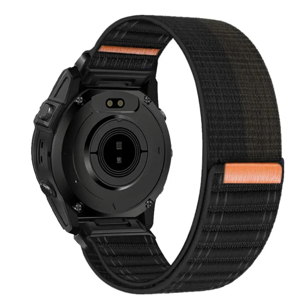 Wave Pattern Braided Nylon Strap - 20/22/26mm Adjustable Band