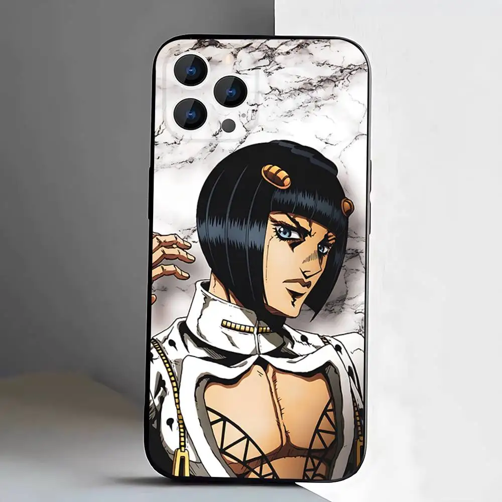 Bucciarati JoJo's Bizarre Adventure Black Soft Phone Case