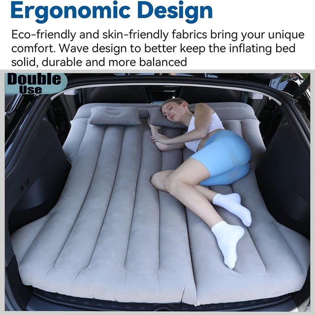 Tesla Model Y SUV Air Mattress – Inflatable Trunk Bed & Travel Sleeping Mat 3