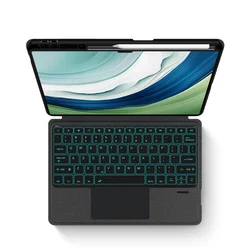 Premium Magnetic Trackpad Keyboard Cover for Huawei Matepad Pro 13.2 inch Tablet (Black)