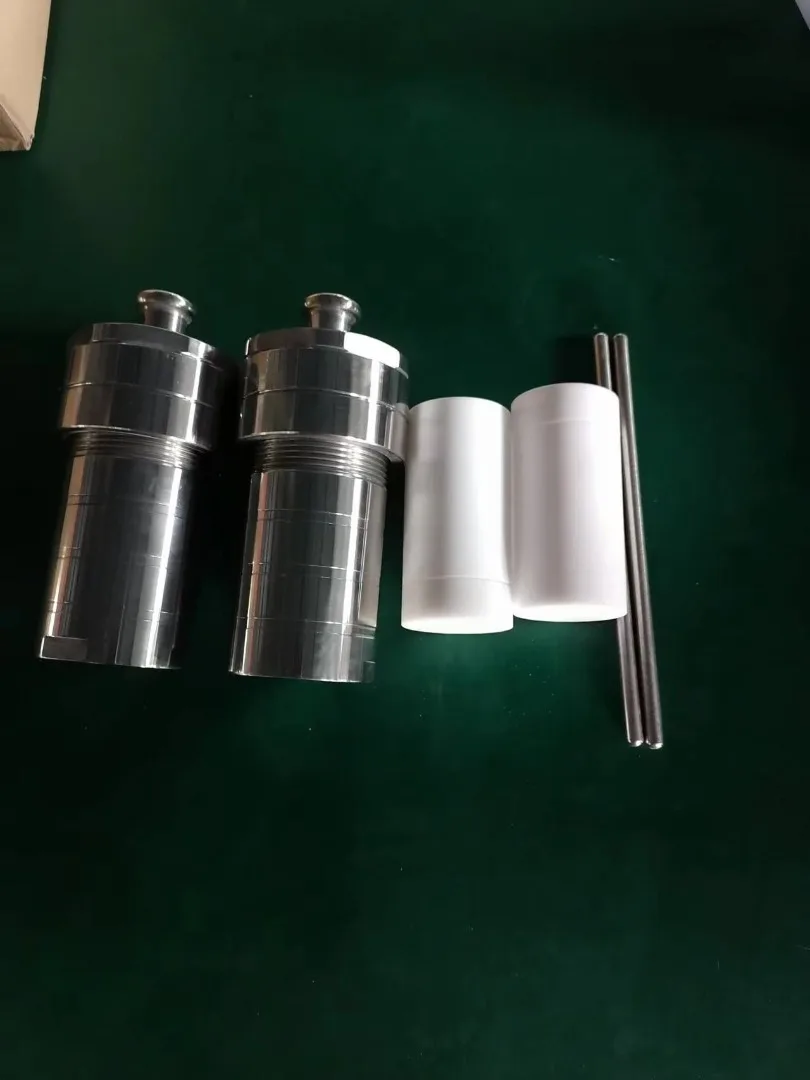 Lab hydrothermal synthesis autoclave reactor 100ml Teflon lined reaction vessel tank
