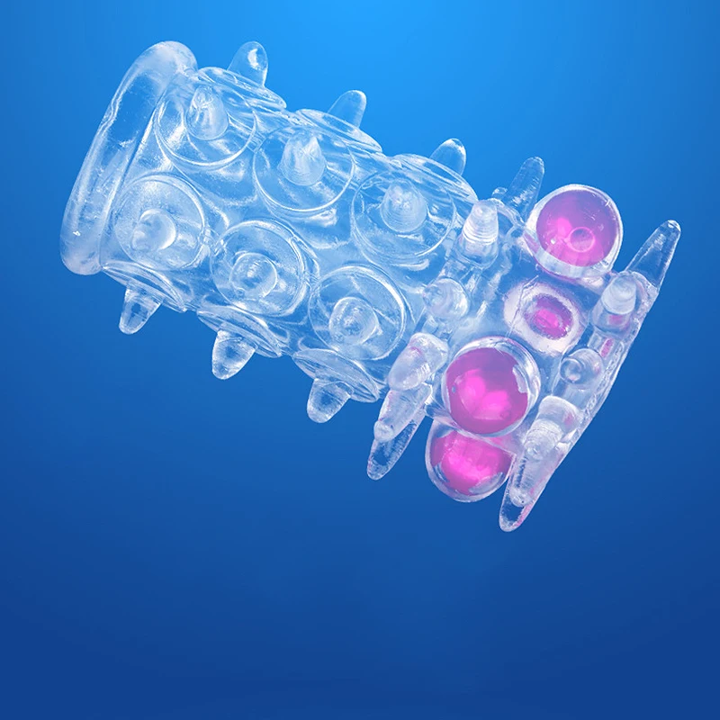 Rings Condoms Beads  Enlargement for Men Sleeve Rubber Sex Toys for Adults Delayed Ejaculation  Stimulat_voghion.com