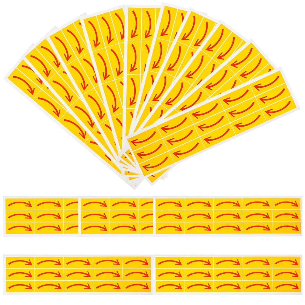 

20 шт., цельные наклейки на пол, наклейки с эмблемами, наклейки, наклейки со стрелками из ПВХ, самоклеящиеся для