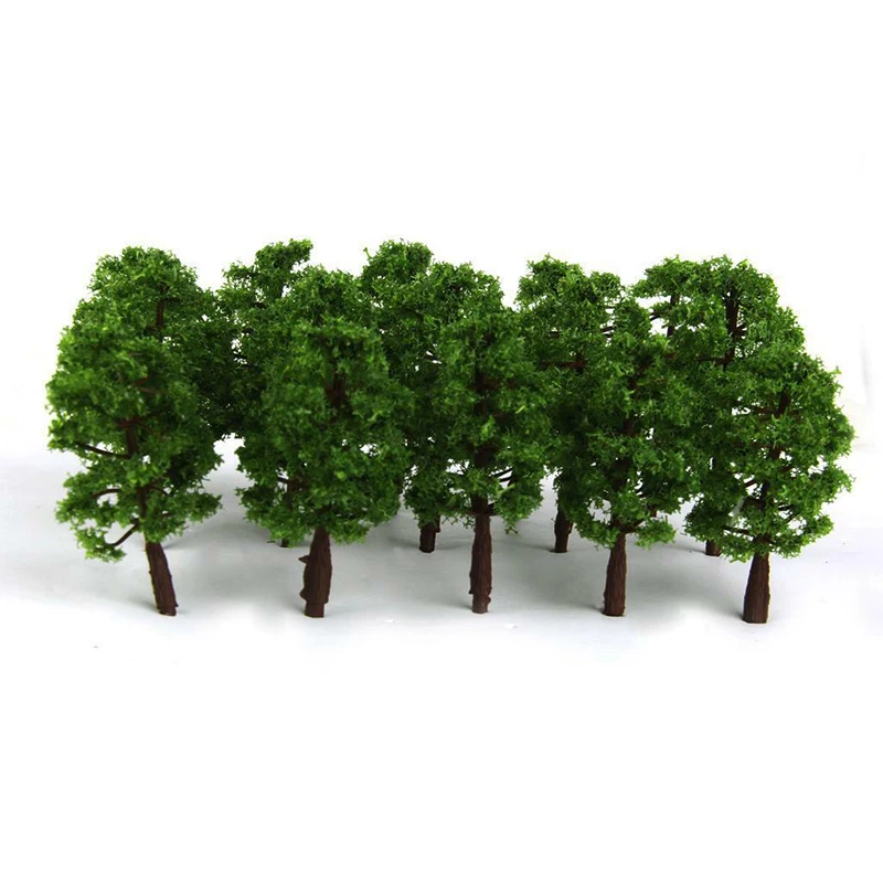 Model Tree Ornament 20Pcs 7cm for Micro Landscape Decor DIY
