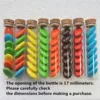 50 pcs/lot Wedding Glass Bottle Marriage Glass Jars Test Tube Stopper Container Small DIY Decorative Crafts Tiny Bottle 1
