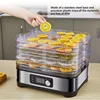 400 Watt Fruit Dryer Stainless Steel Electric Mini Home Food Dehydrator 2