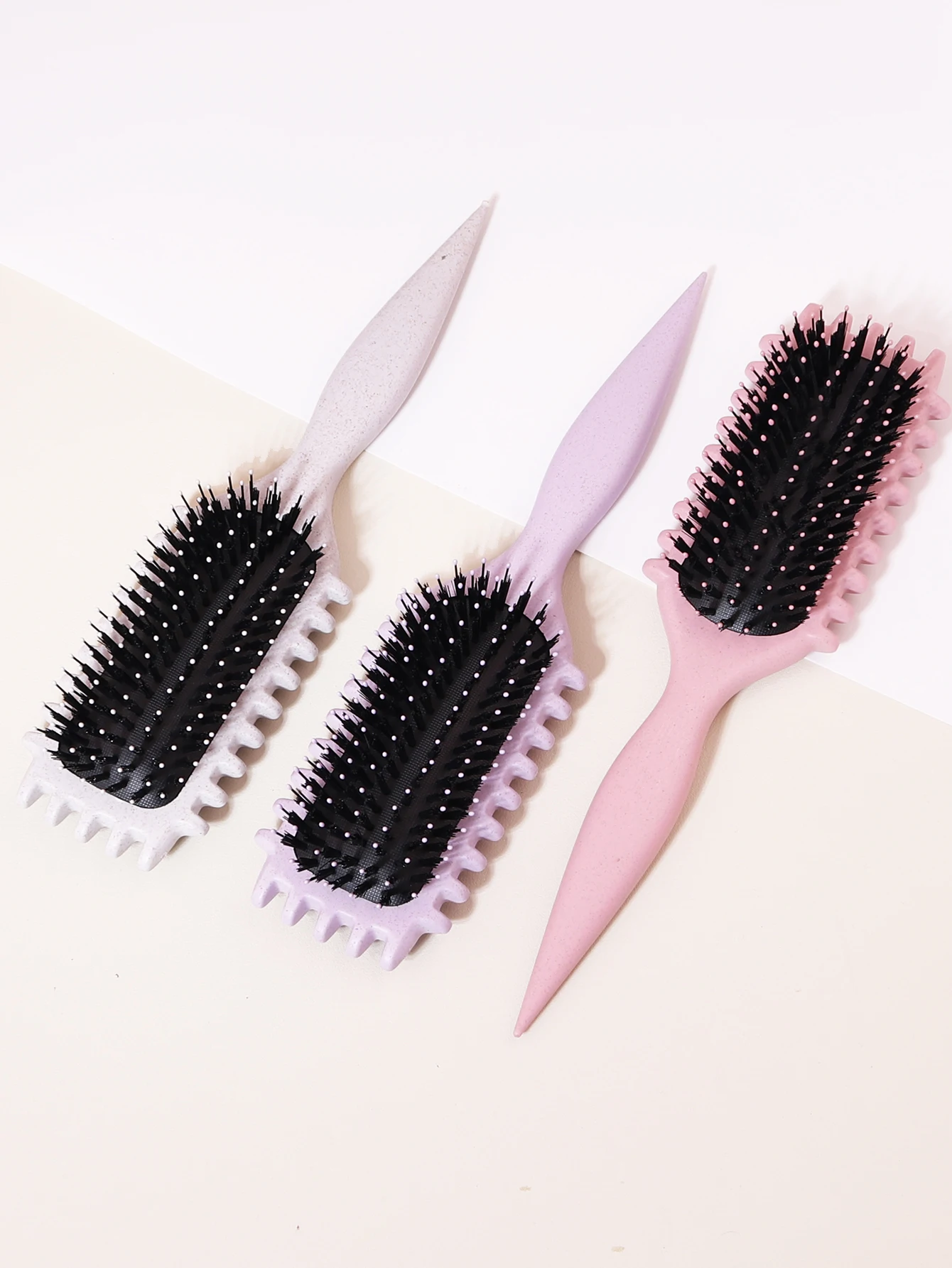 scalp massage comb Safety airbag scalp massage airbag plastic anti-static practical care multi-purpose fashionable comb Real hair wigs