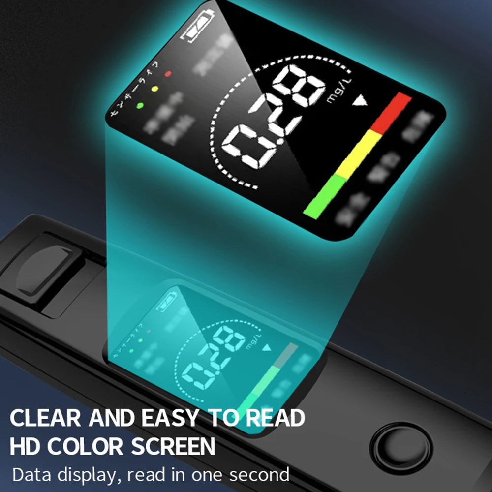 Automatic Alcohol Tester Professional Breath Alcohol Tester with Digital Display Rechargeable Breathalyzer Test Tools alcohol tester breath alcohol tester