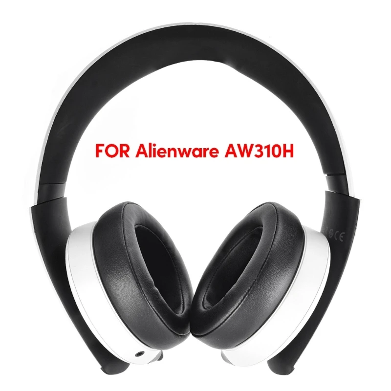 

Durable Ear Pads for alienware AW310H Headphone Sleeves Earmuff Easily Replaced Ear Pad Headphone Sleeve Replacement