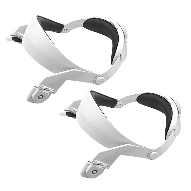 

2X Adjustable Halo Head Strap For Oculus Quest 2 VR Increase Supporting Improve Comfort Virtual Reality VR Accessories