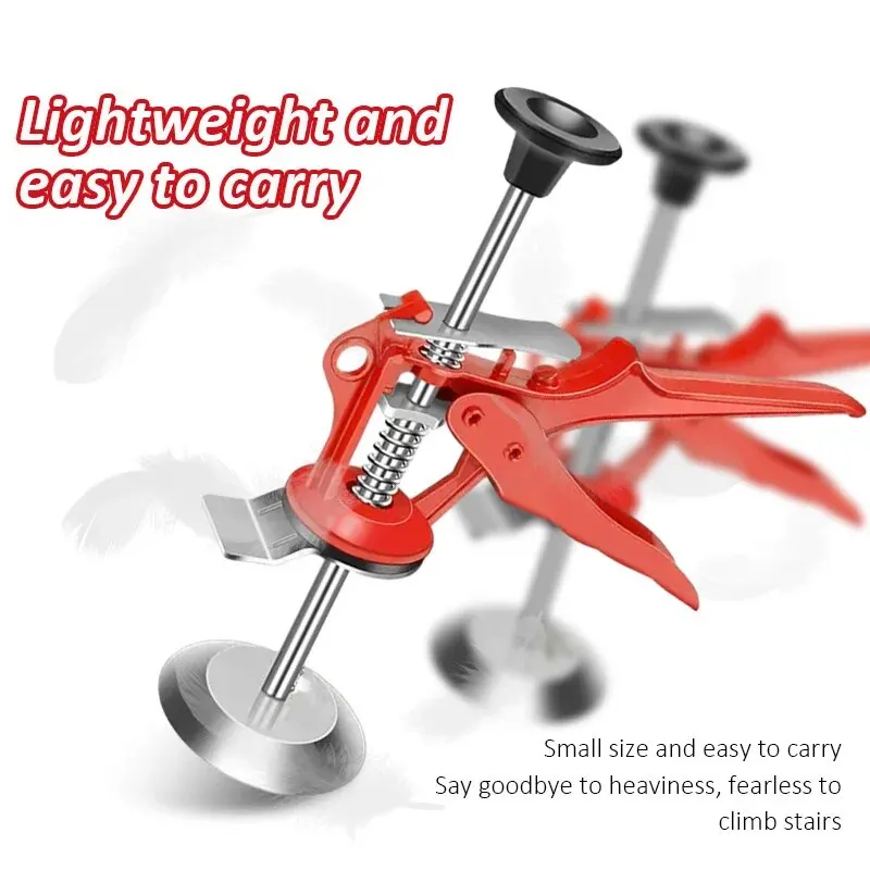Tile Height Regulator Jack-up Device One-column Tile Height Elevator Tile Elevation Locator Crowbar Tools