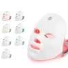 Rechargeable Facial LED Mask 7 Colors LED Photon Therapy Skin Rejuvenation Anti Acne Wrinkle Removal Beauty Mask Skin Brightenin 5