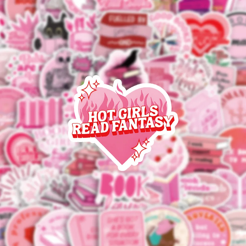 100 Adesivi Kawaii Carini Per Ragazze - Estetici, In Vinile Impermeabile Per Laptop, Scrapbooking, Kindle - 3