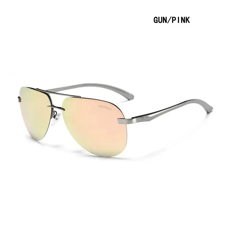 AORON Vintage Polarized Night Vision Sunglasses with Mirror Coating