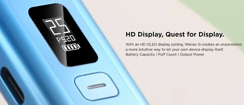 S062c36c14c5b40bbb9e529f152fc6cafW-geekvape Wenax Q Pod Kit 1000mah Batterie 25W Vape 2ml Top Füllung Vaporizer Elektronesch Zigarett mtl rdl Vape Pen geekvape wenax q pod kit 1000mah batterie 25w vape 2ml top füllung vapor izer elektronische zigarette mtl rdl vape pen_S062c36c14c5b40bbb9e529f152fc6cafW