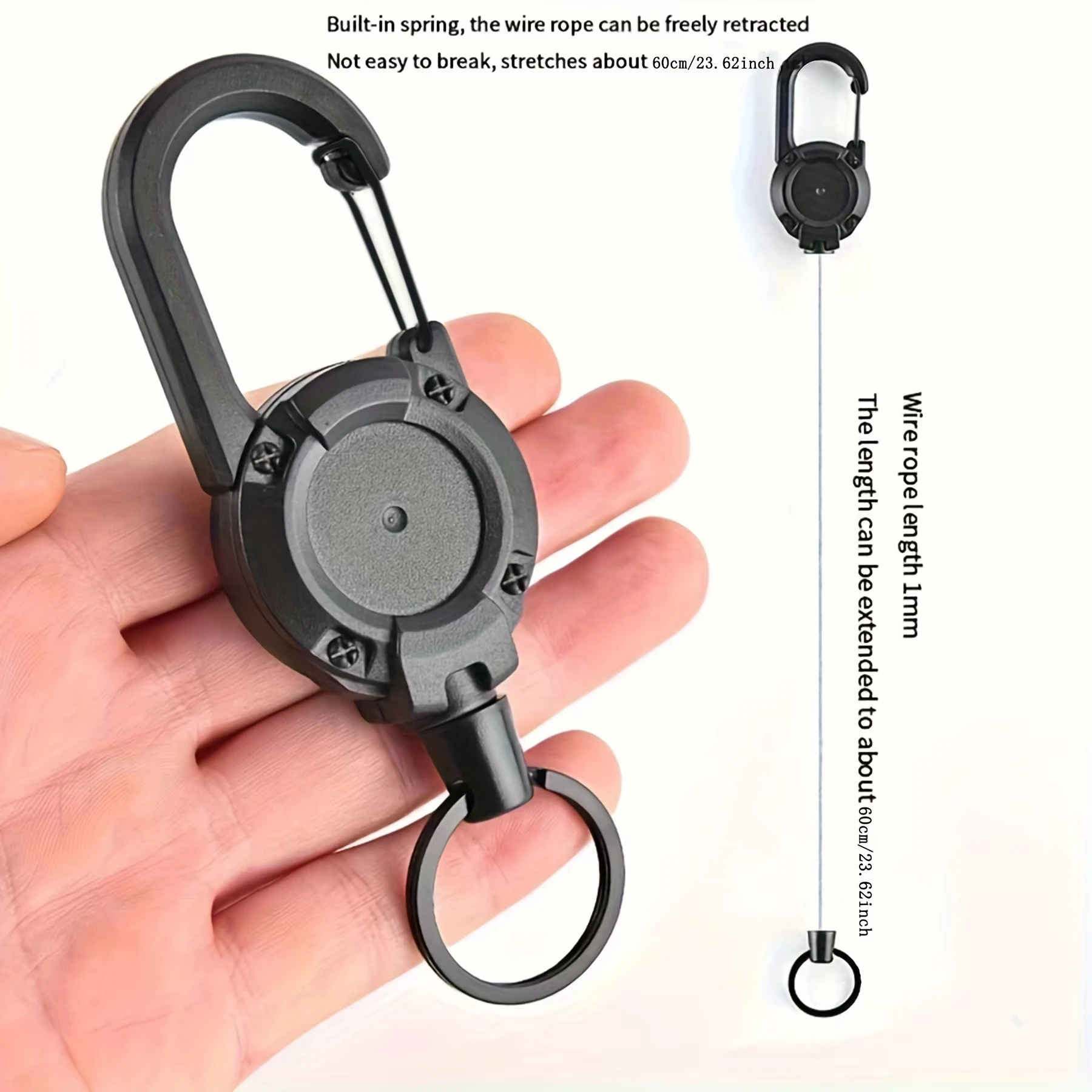 Heavy Duty Retractable Keychain 5
