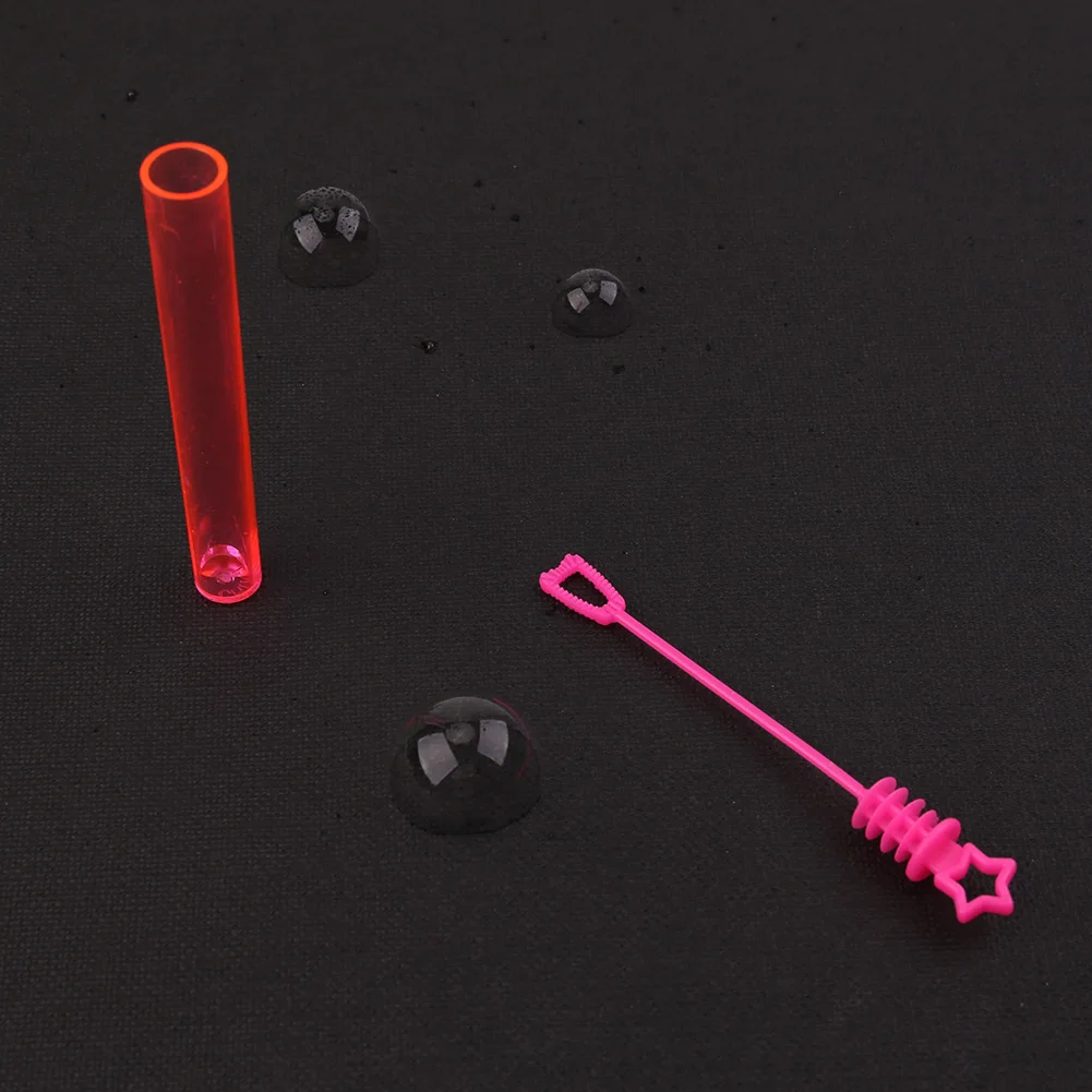 12/24pcs Empty Bubble Blowing Maker Without Water Soap Bottle Tube Romantic Plastic Outdoor Games for Birthday Party Decoration