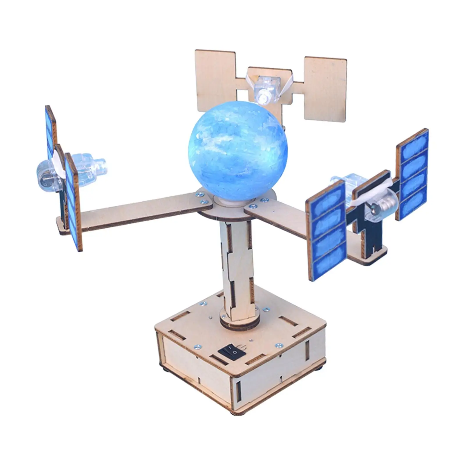 

Wooden Aerospace Model Develop Practical Ability and Imagination Science Toy